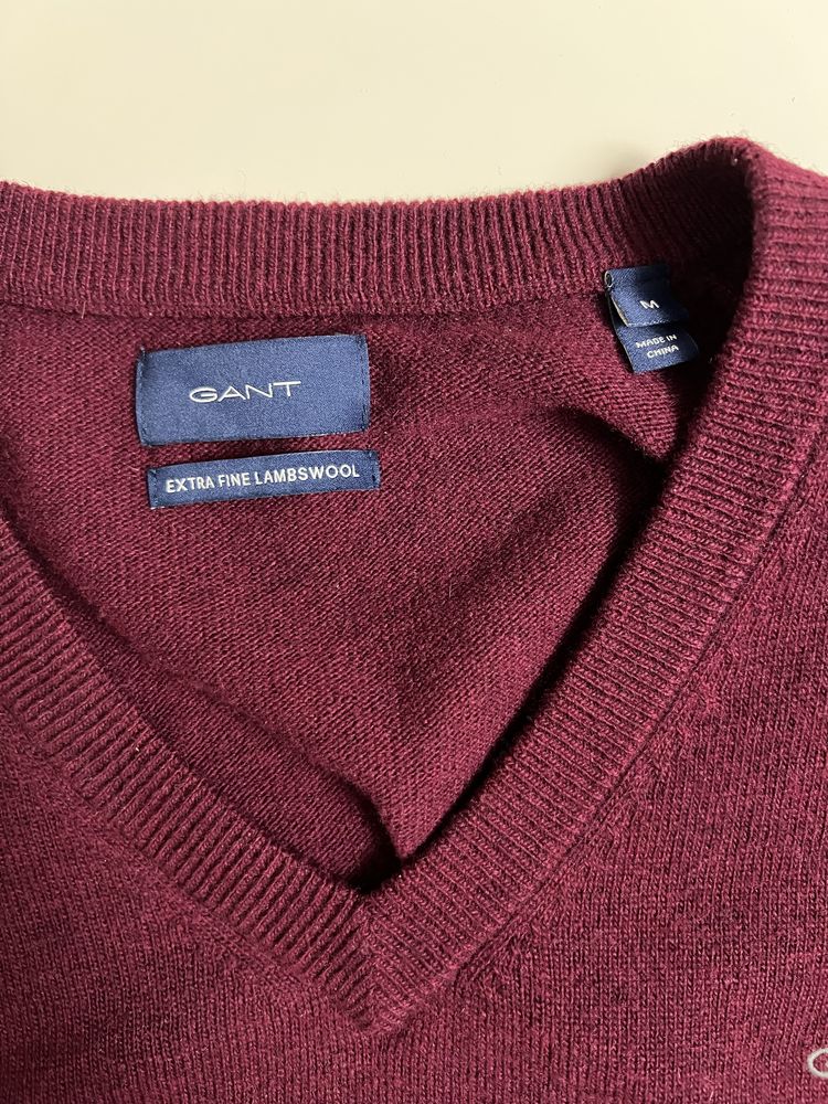 Gant Pulover din lână de miel 100% original