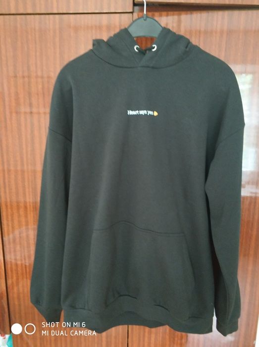Худи с капюшоном,стиль оверсайс