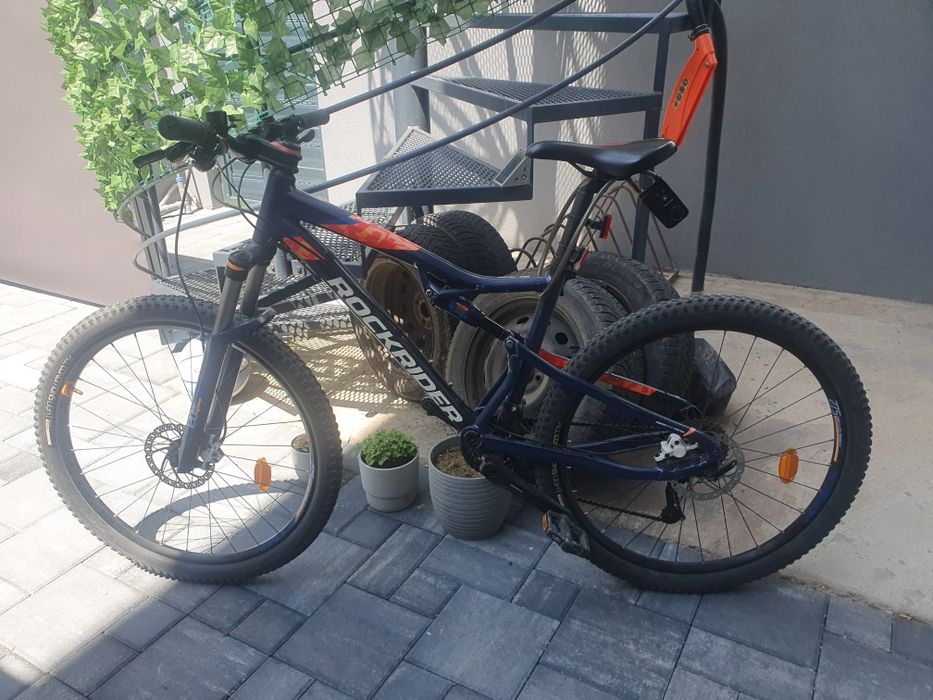 Vand bicicleta mountain bike full suspension rockrider