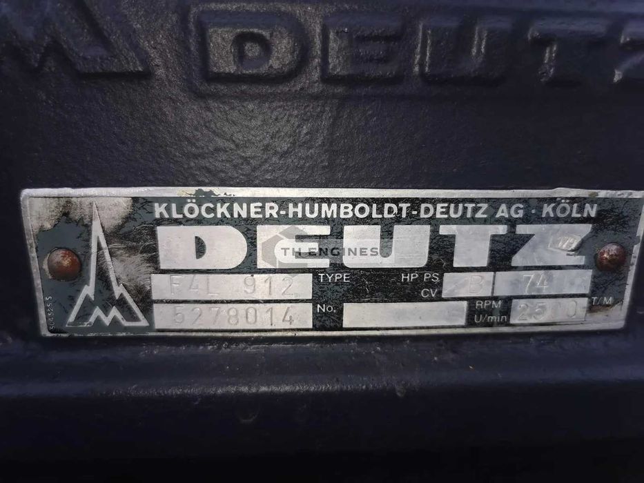 vand motor Deutz F4L912
