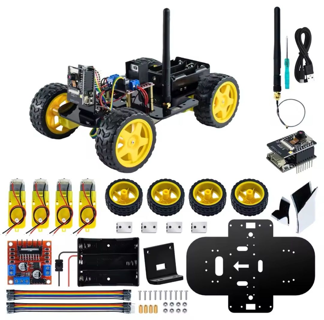 Атдуино Смарт Робот с Wi-Fi управление Arduino robot car kit camera
