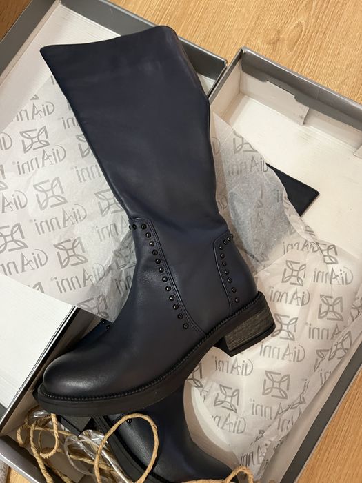 Уникални ботуши GiAnni естествена кожа