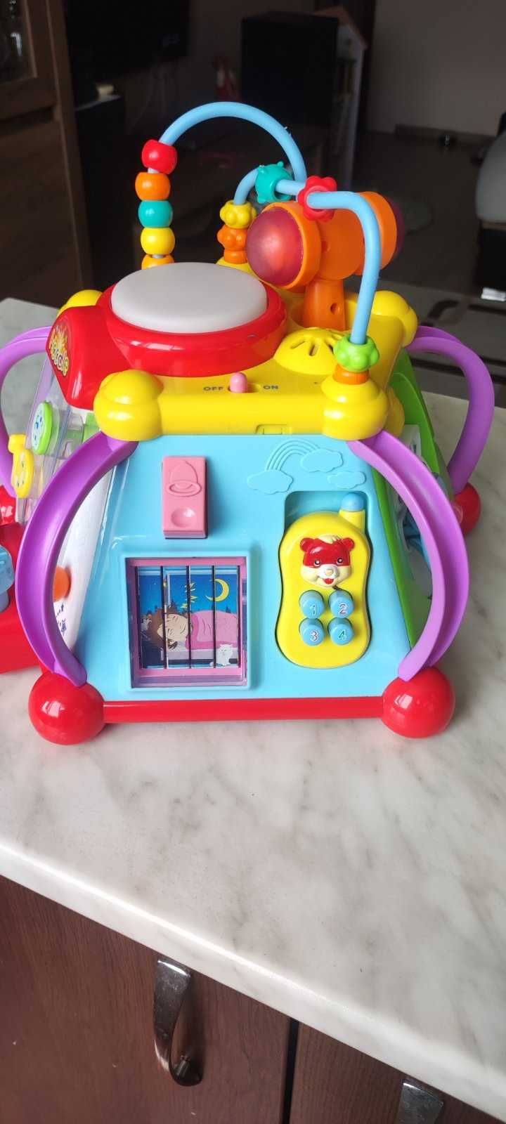 Интерактивен куб музикална играчка Mappy Toys 6 зони за игра телефон