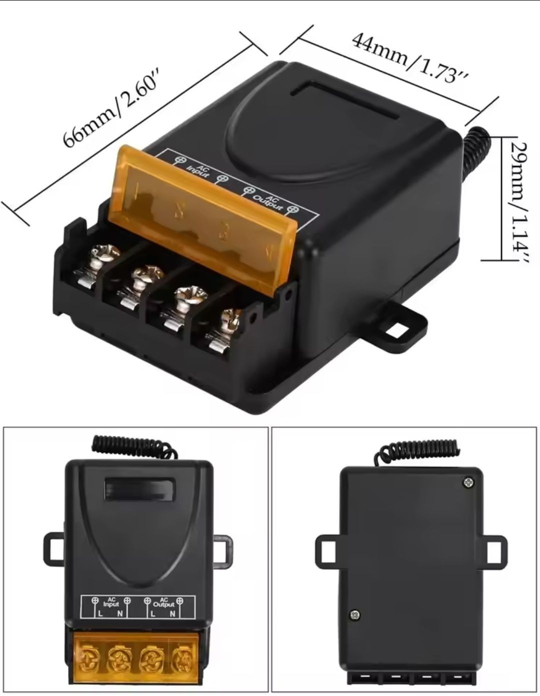 Реле 220V + дистанционно управление