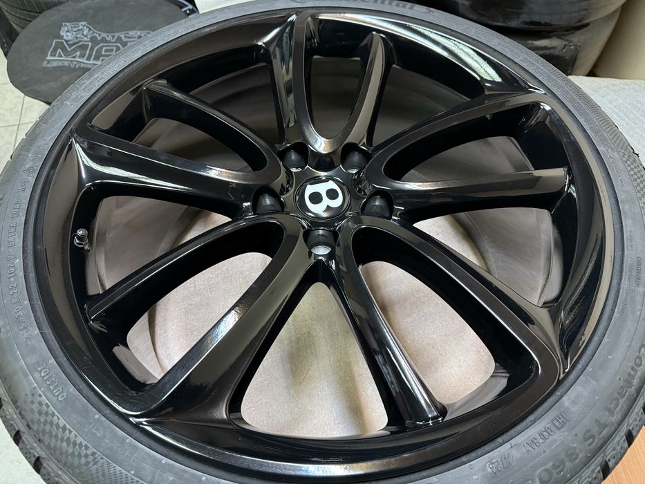 Jante Originale Bentley Continental GT pe 22. Cu anvelope IARNA !