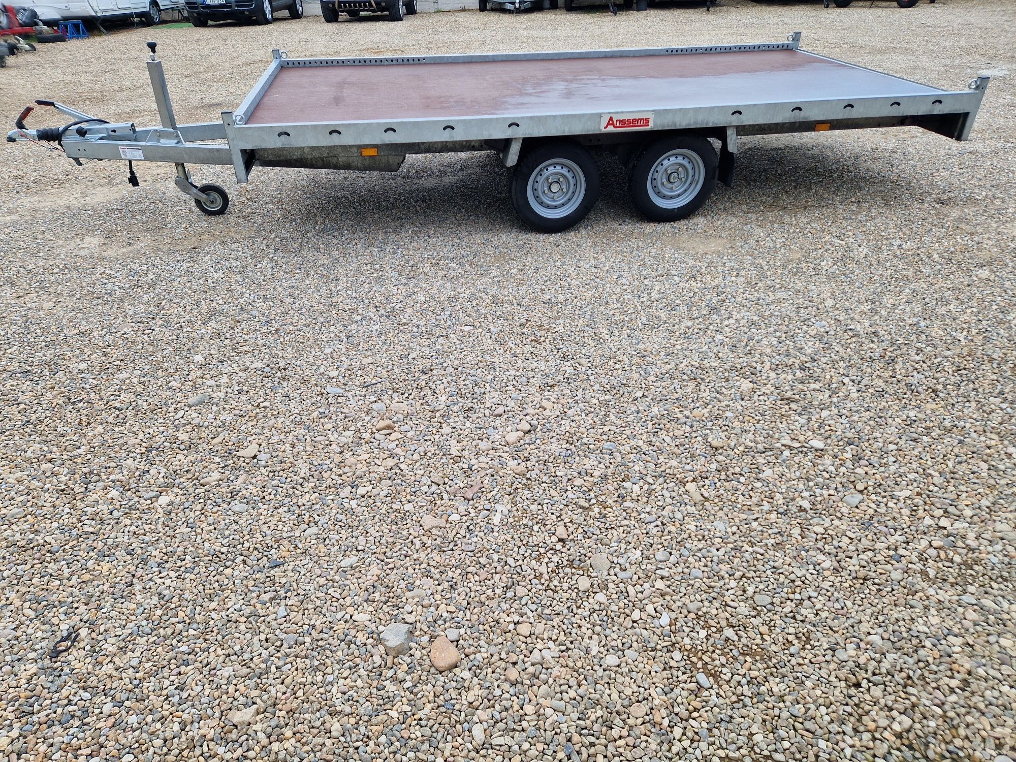 Trailer anssems 2700 msx multitransport, platforma cu platou plin 4x2