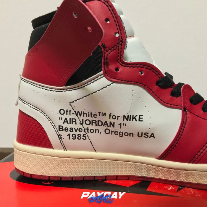 Jordan 1 High x Off-White
Off-White Chicago