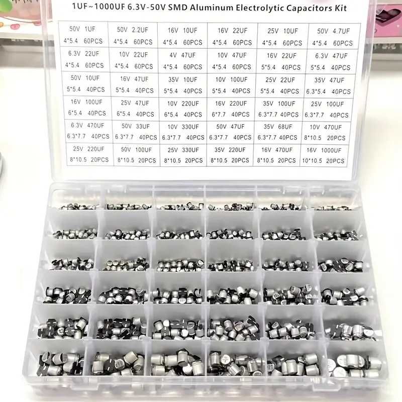 Алюминиевые электролитические конденсаторы SMD