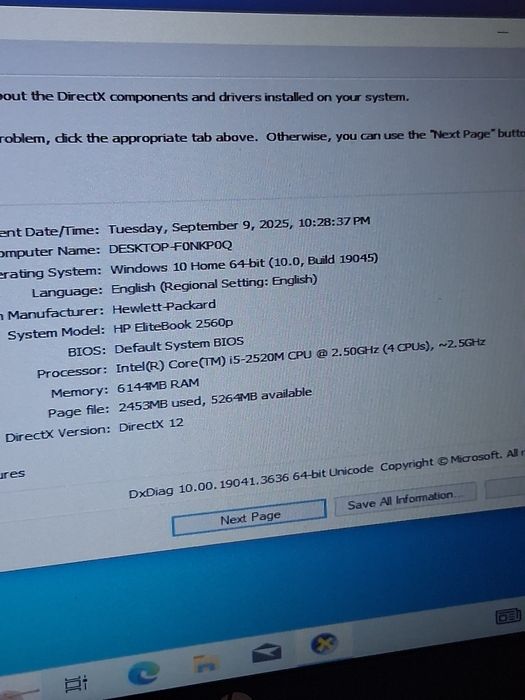 Laptop HP Elitebook