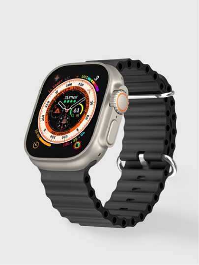 smart watch x8 ultra qora va sabzirang