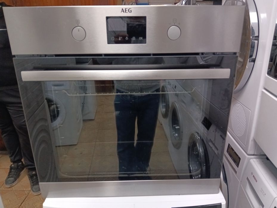 Като нова иноксова фурна за вграждане АЕГ Aeg  2 години Гаранция!
