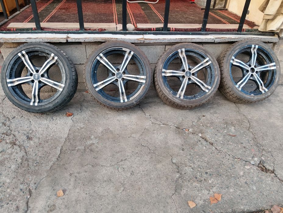 Диски 5х100 зимняя резина 225/45/18