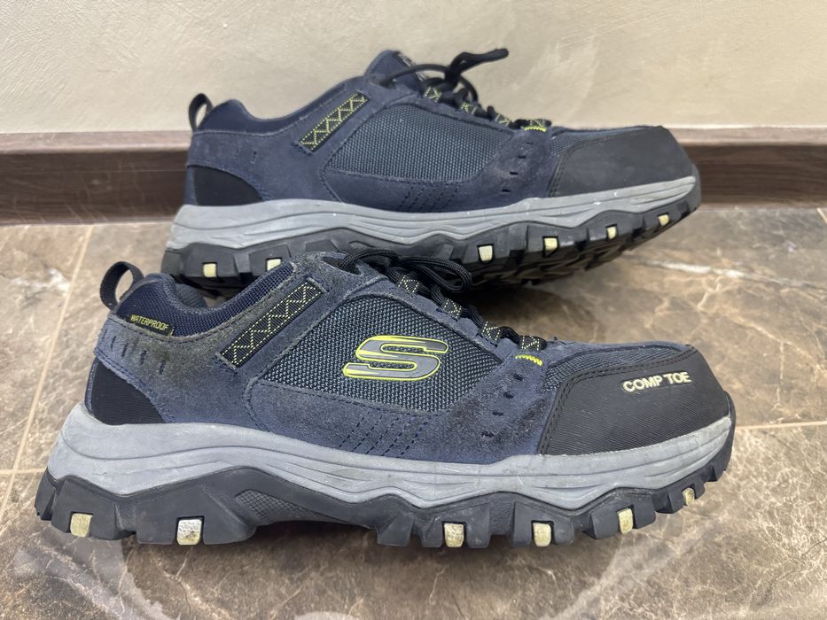 Skechers мъжки работни обувки с бомбе - 45 номер
