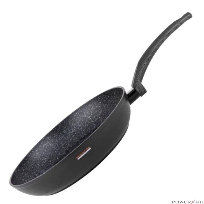 Tigaie din aluminiu 20cm, invelis antiaderent, manere din bachelit,