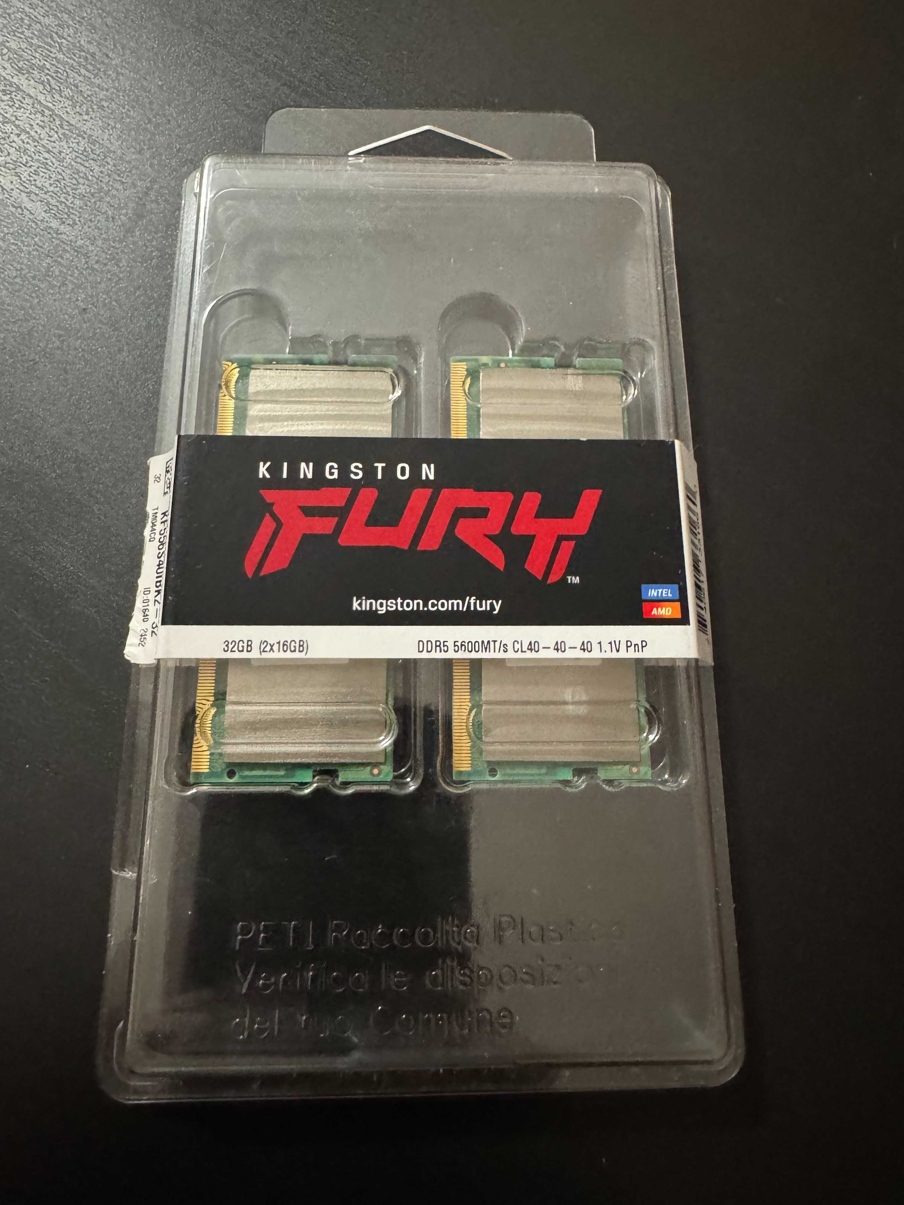Samsung DDR5 16Gb (2x8GB) RAM 5600 MHz