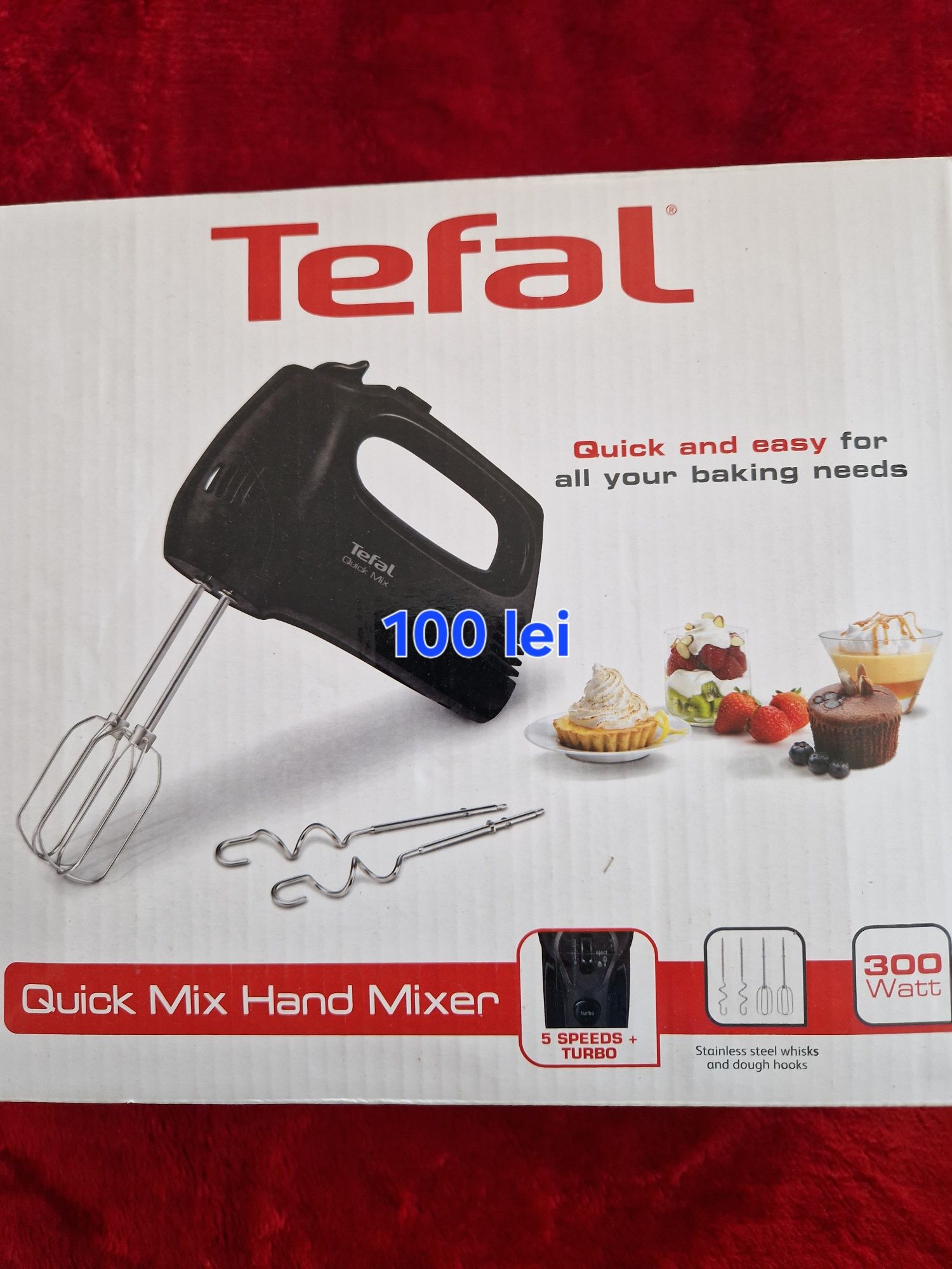 Mixer tefal.  nou