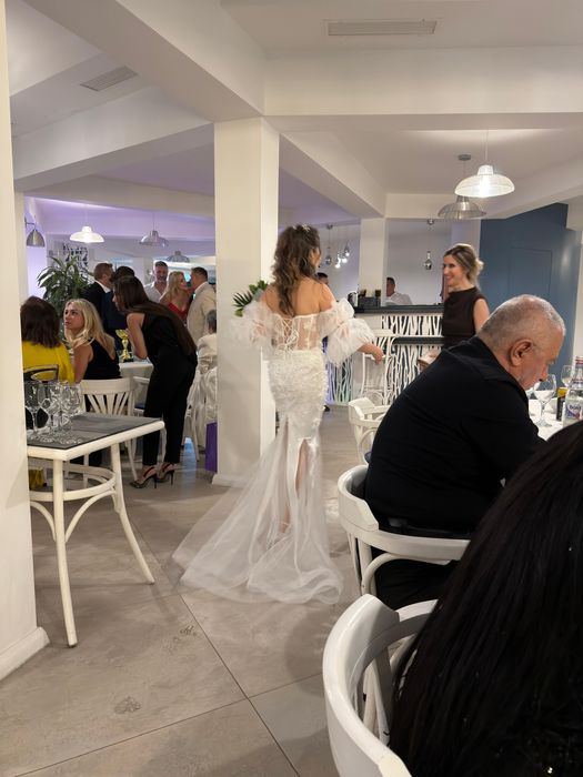 Vand rochie de mireasa xs-s