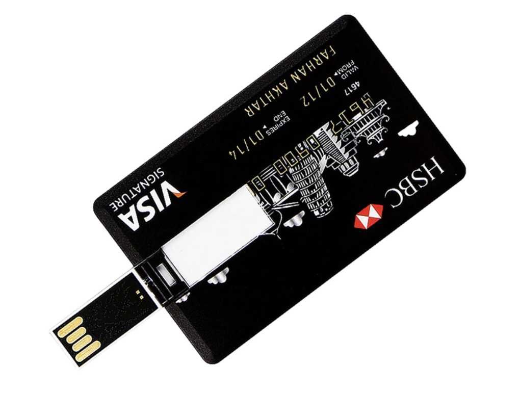 Stick memorie model card bancar 64Gb