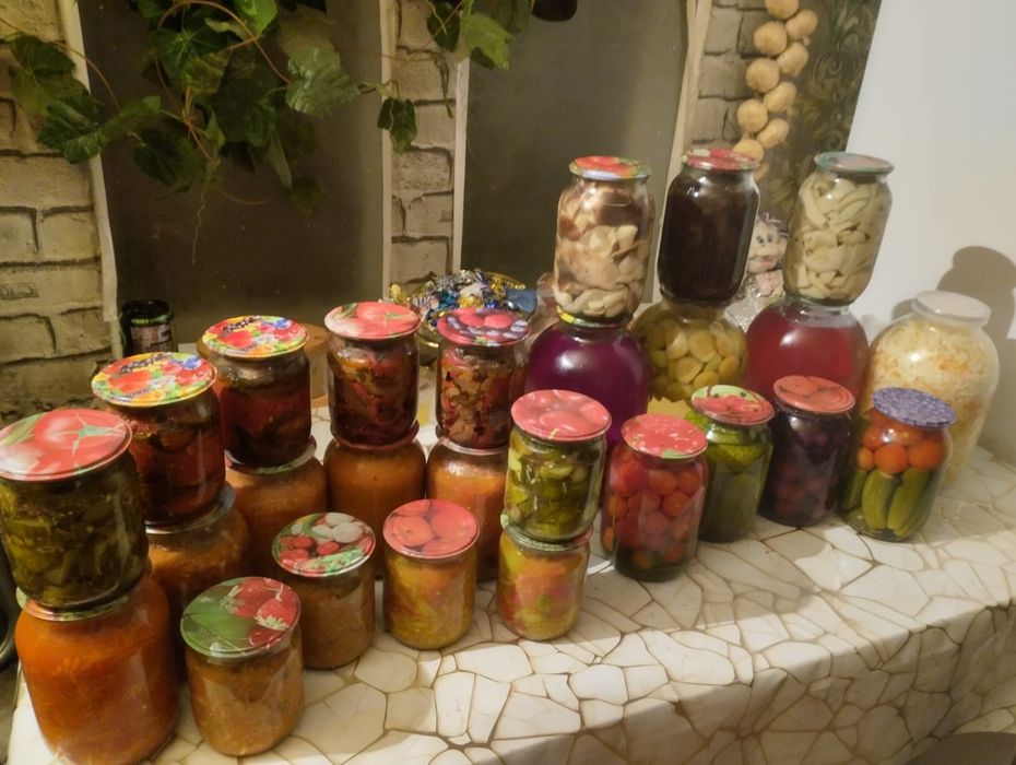 Домашняя засолка с домашних овощей