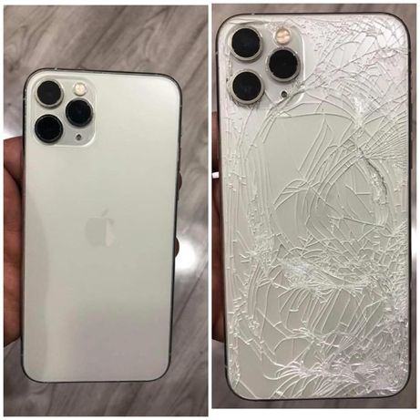 Замена задней крышки, ремонт заднего стекла iPhone