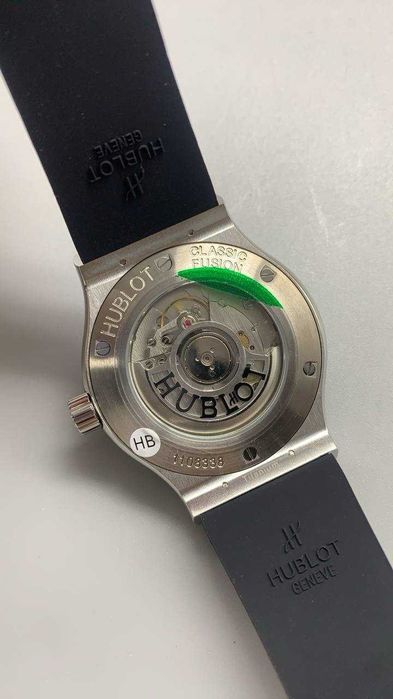 hb classic fusion 42mm сребро