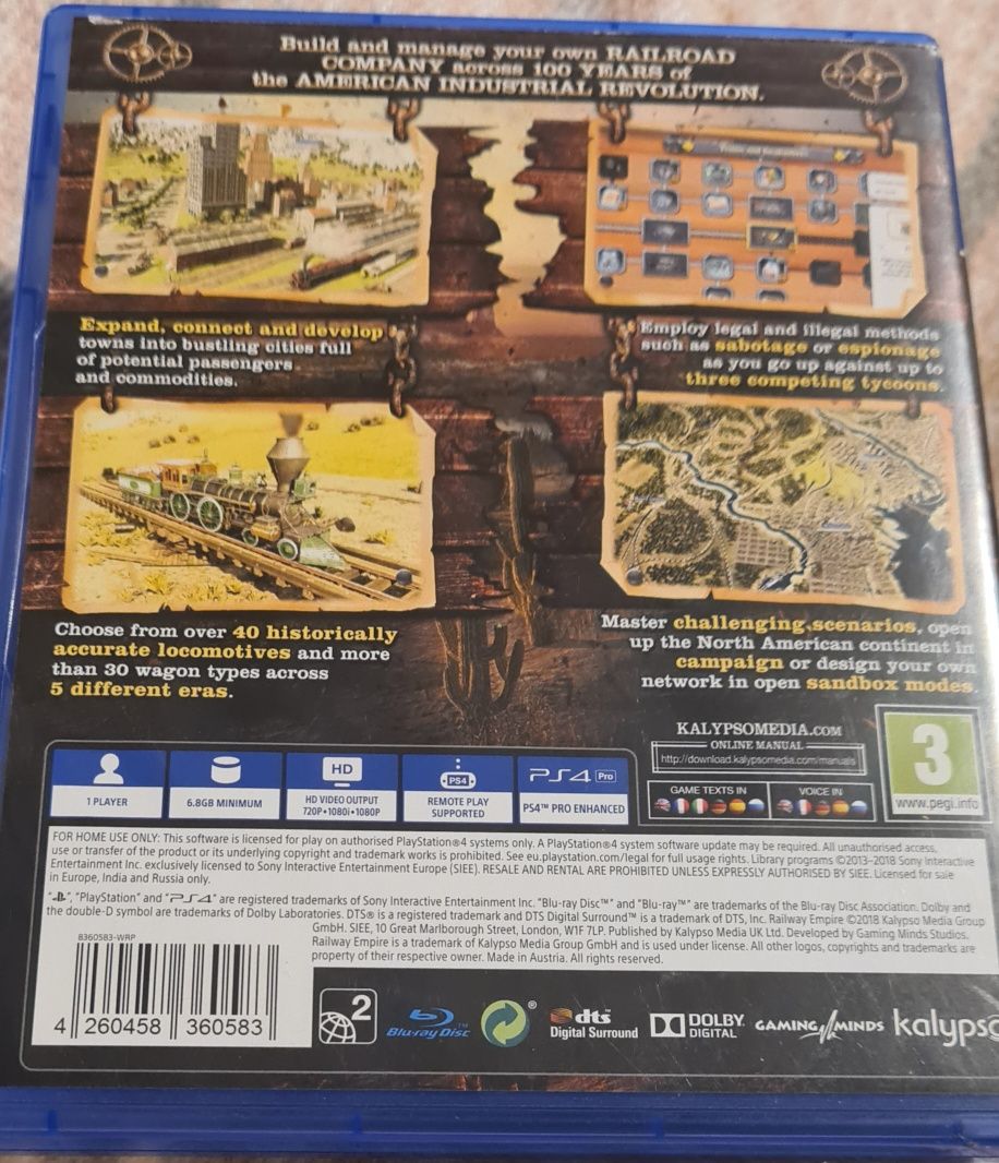 Railway Empire PS4