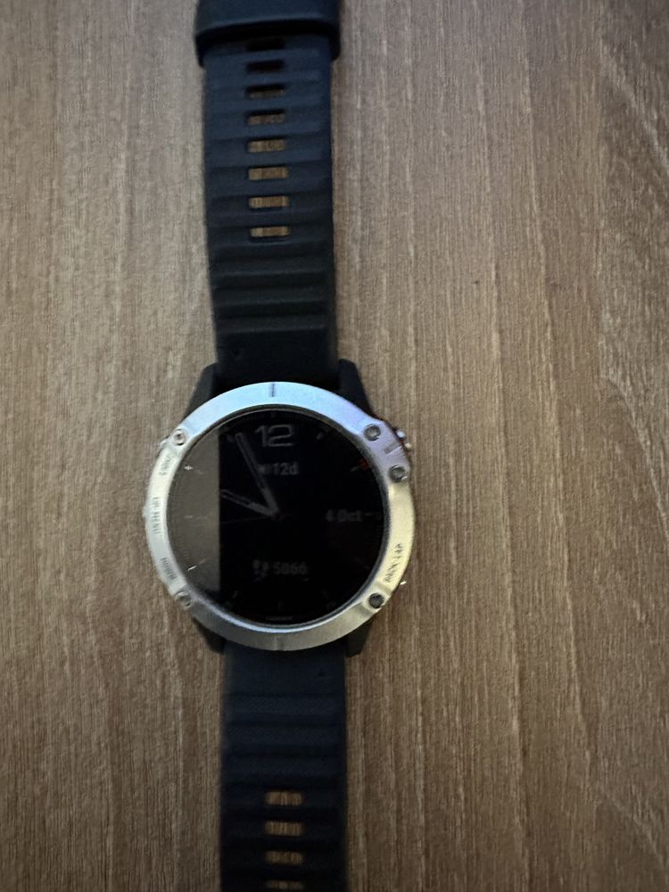 Vand Garmin Fenix 6, 47mm, silver