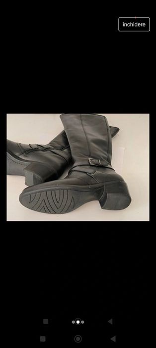 Cizme dama piele