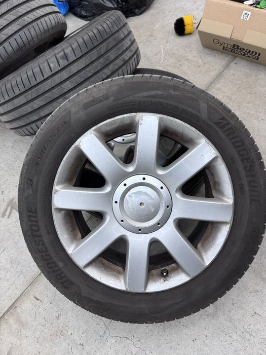 Джанти 16ки 205 55 16 летни гуми Bridgestone turanza 6 dot 25