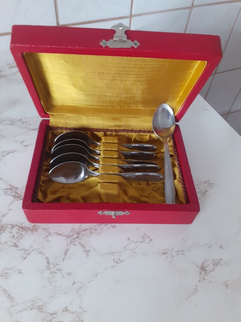 Set 6 lingurițe inox