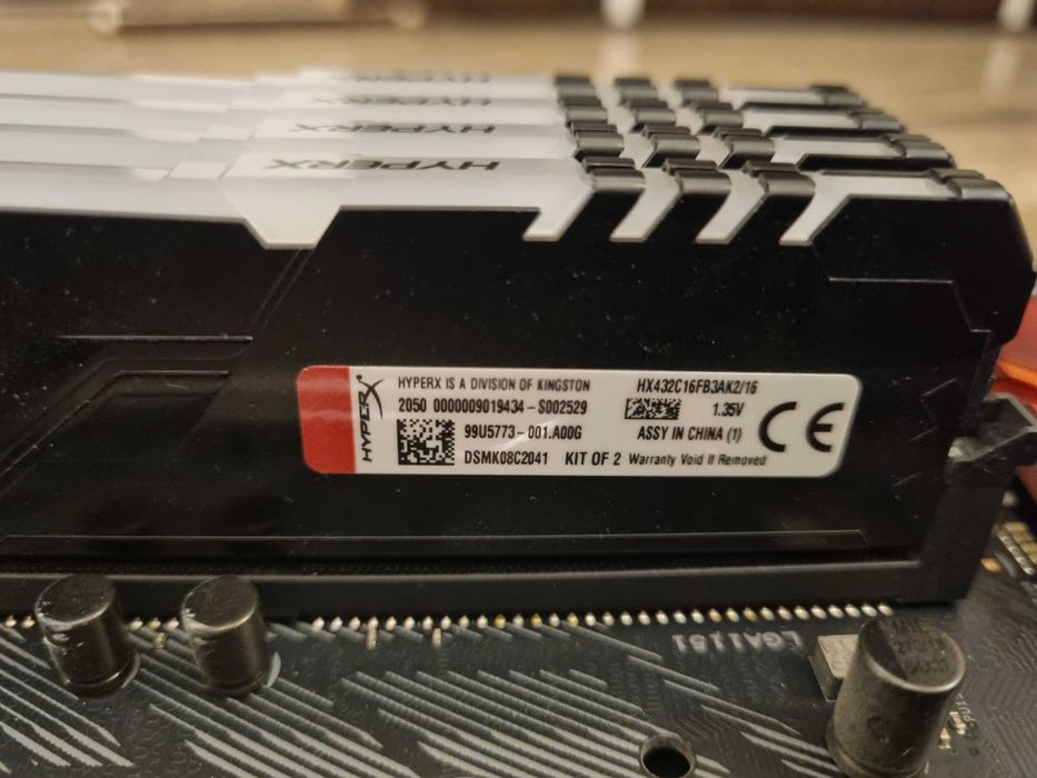 Kit ASUS ROG Strix Z370-H + I5-8600K + HyperX Fury RGB 32GB RAM