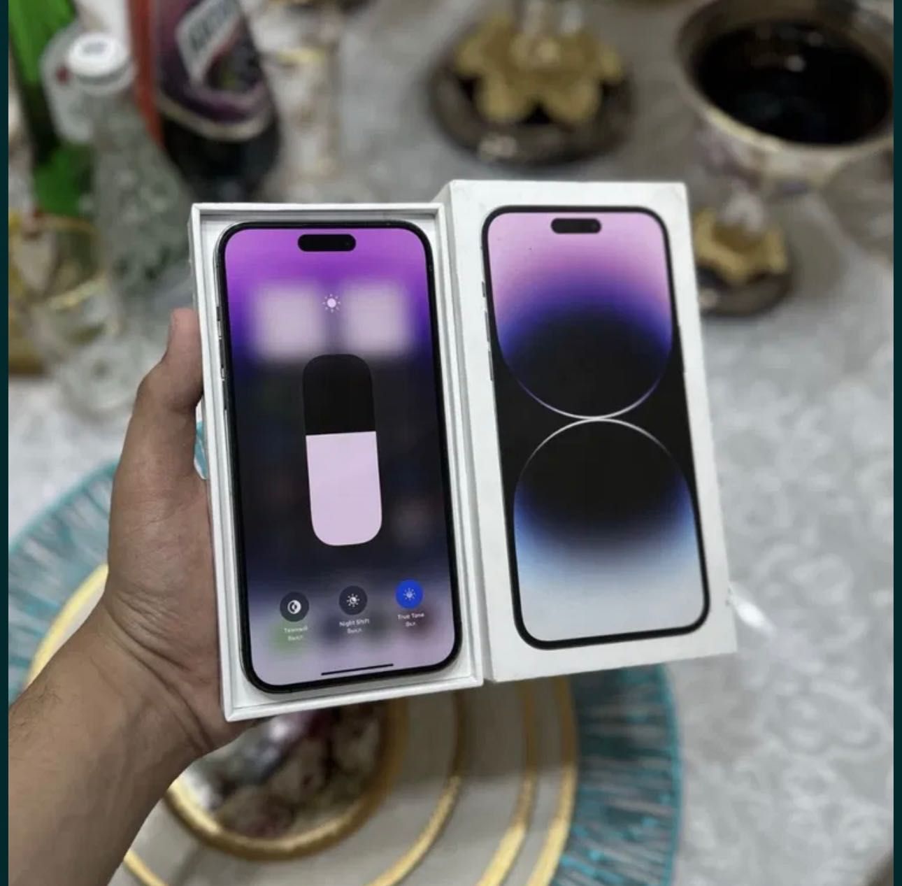 Apple 14pro maks 128 idiyal aybi yoq