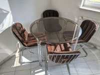 Masa sufragerie / bucatarie terasa cu scaune
