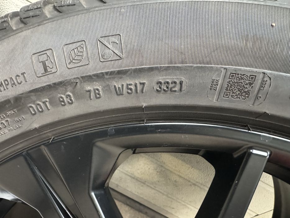 Jante 20 originale Bmw X5 G05 anvelope iarna runflat Pirelli 275/45R20