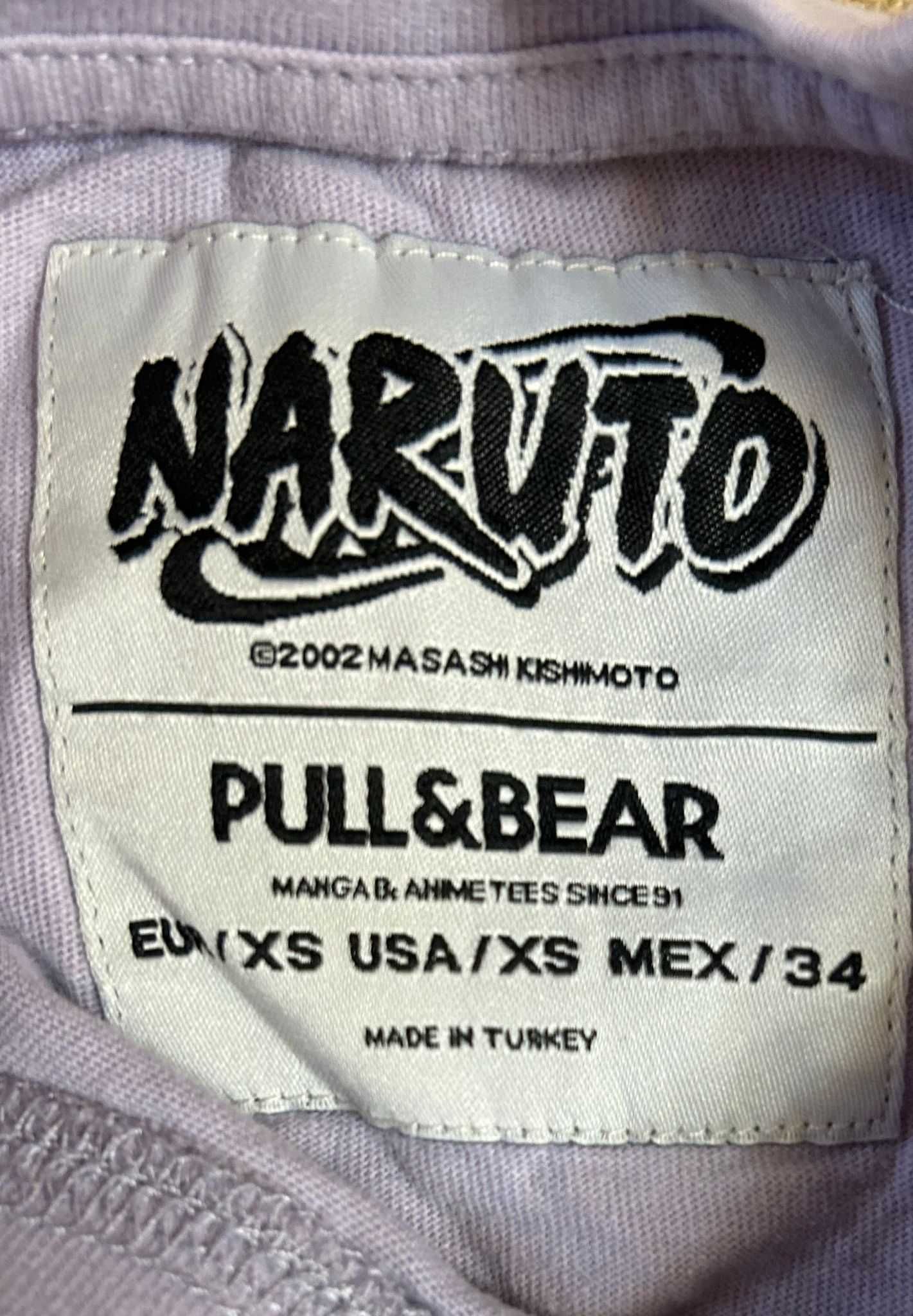 Tricou anime Naruto, lila