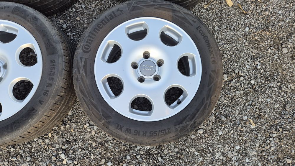 Оригинални джанти Ауди 5/112 Audi A4 5x112

Употребявани, Шумен