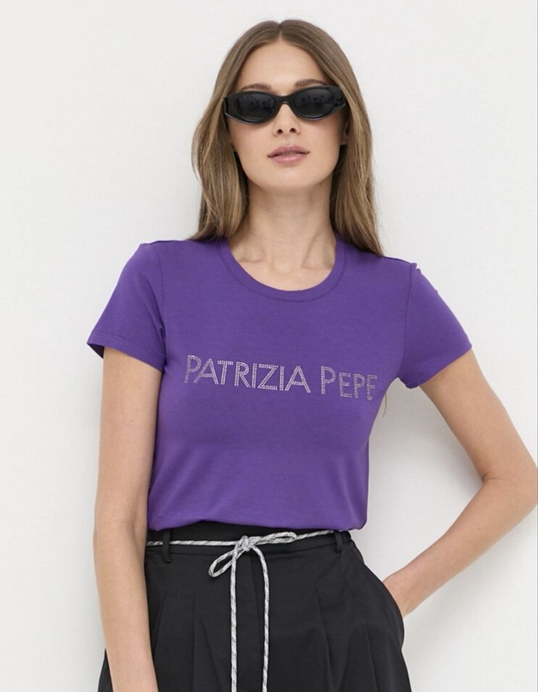Лилава тениска Patrizia Pepe size 0