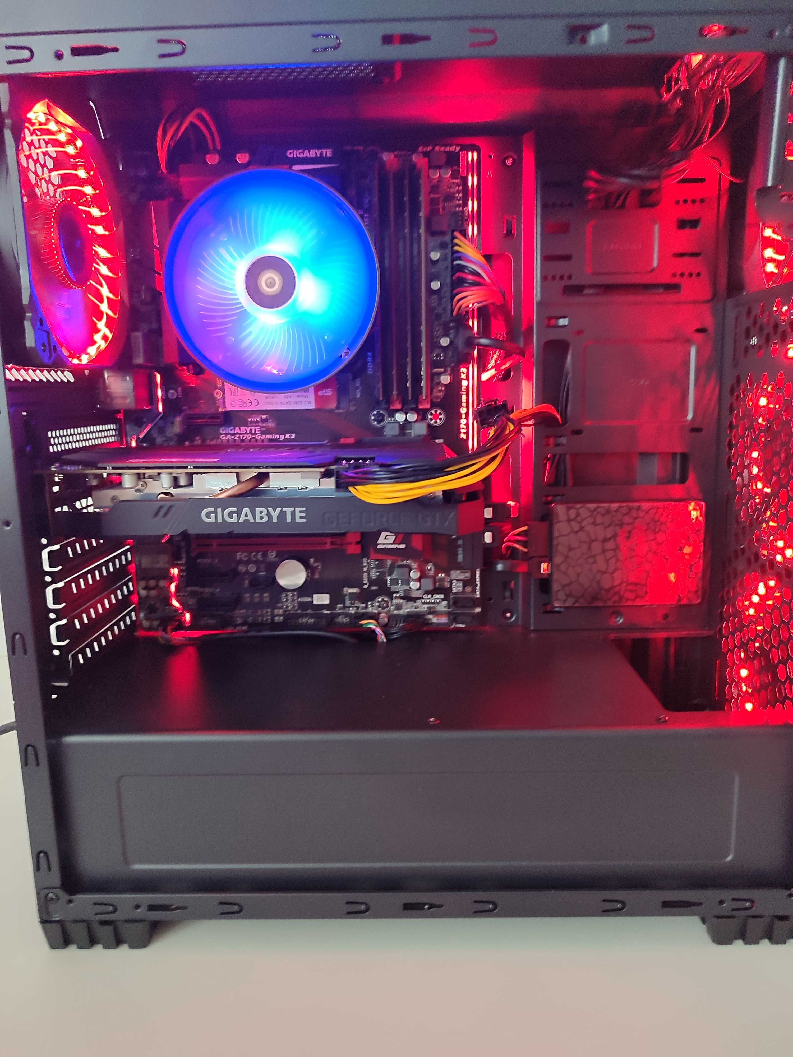 01. Calculator Unitate PC Gaming I5 6600, 16GB ddr4, GTX 1660