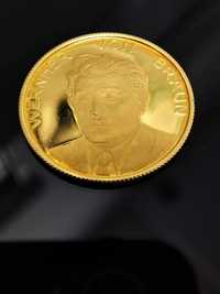(Ag43) Moneda din aur de 21.6K