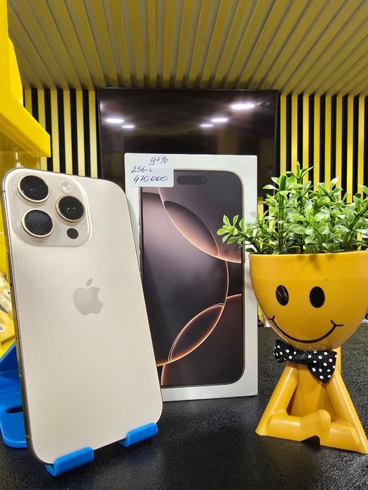 Iphone 16 Pro,256гб,97%,Kaspi0-0-24