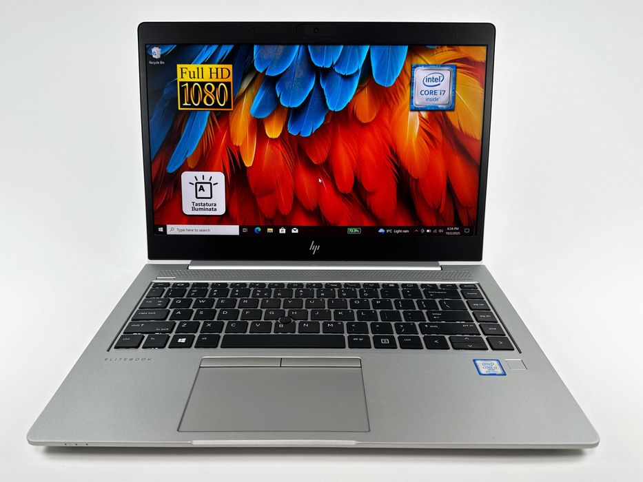Laptop HP Elitebook i7 16 gb ram 14 inch Garantie 12 Luni Grad B