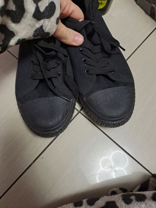 Teniși negri  unisex 39