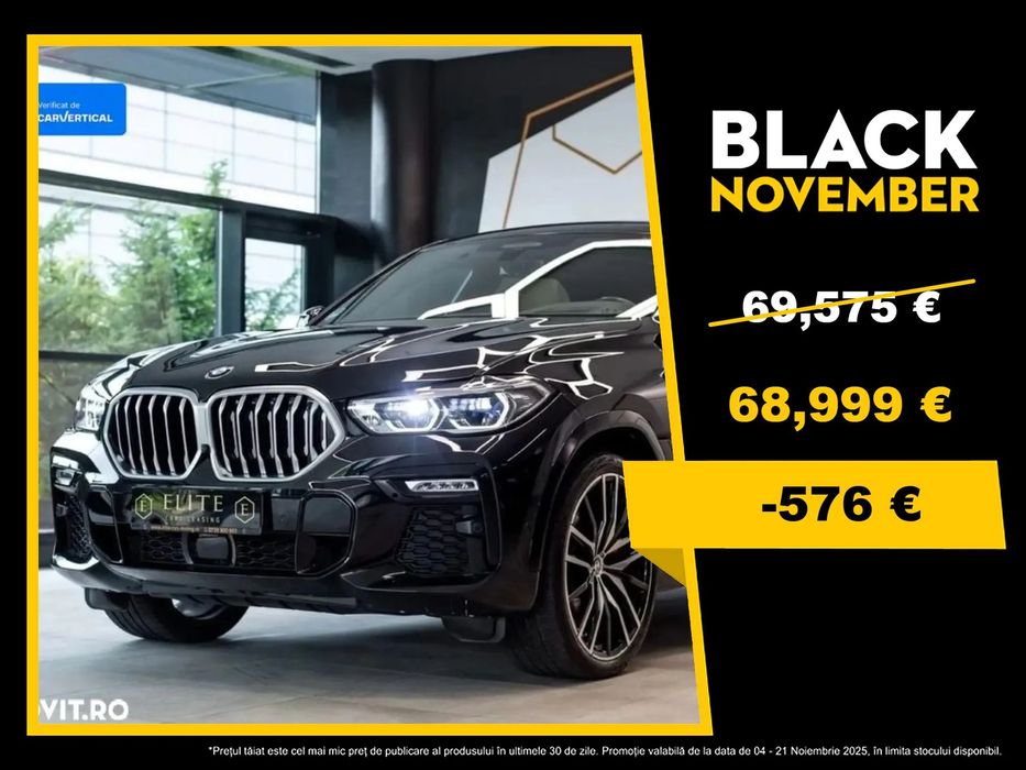 BMW X6 Pano / Laser / HUD / Leasing / Garantie 12 luni