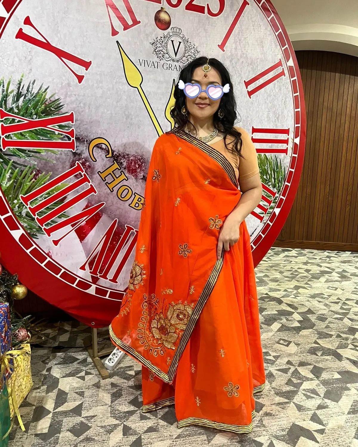 Индийский сари / индийский костюм