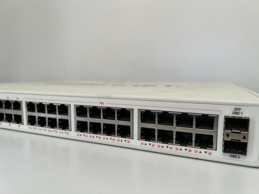 Firewall/Switch Fortinet FortiGate 140E - Cu POE 40 porturi