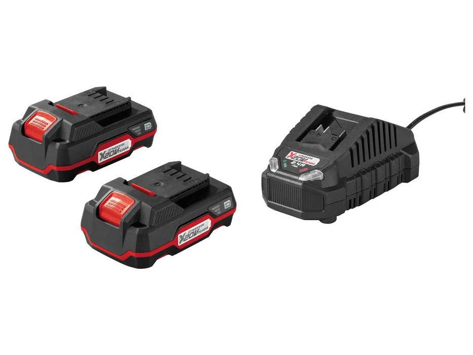 Нов Акумулаторен Винтоверт с Куфар СЕТ и 2 броя батери 20v 2Ah