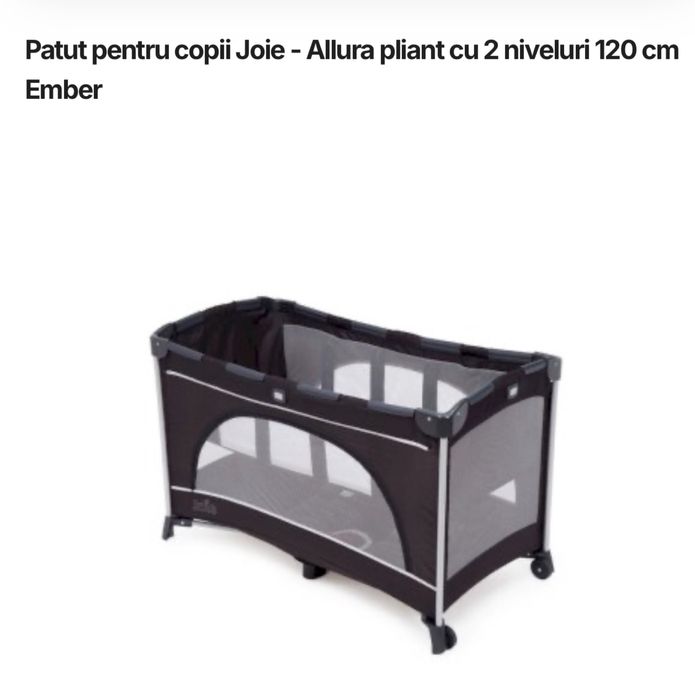 Vand patut pliabil Joie nou