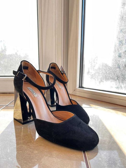 Pantofi cu toc Il Passo, piele naturala, marime 39