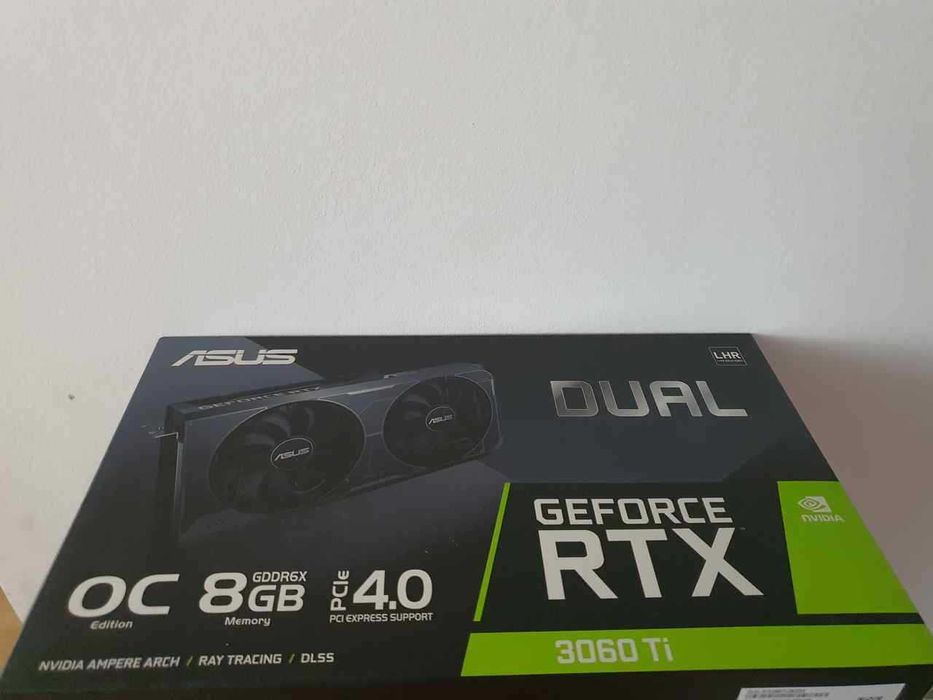 Placi video 3 bucati Asus GeForce RTX 3060 Ti 8GB GDDR6X OC Sigilate