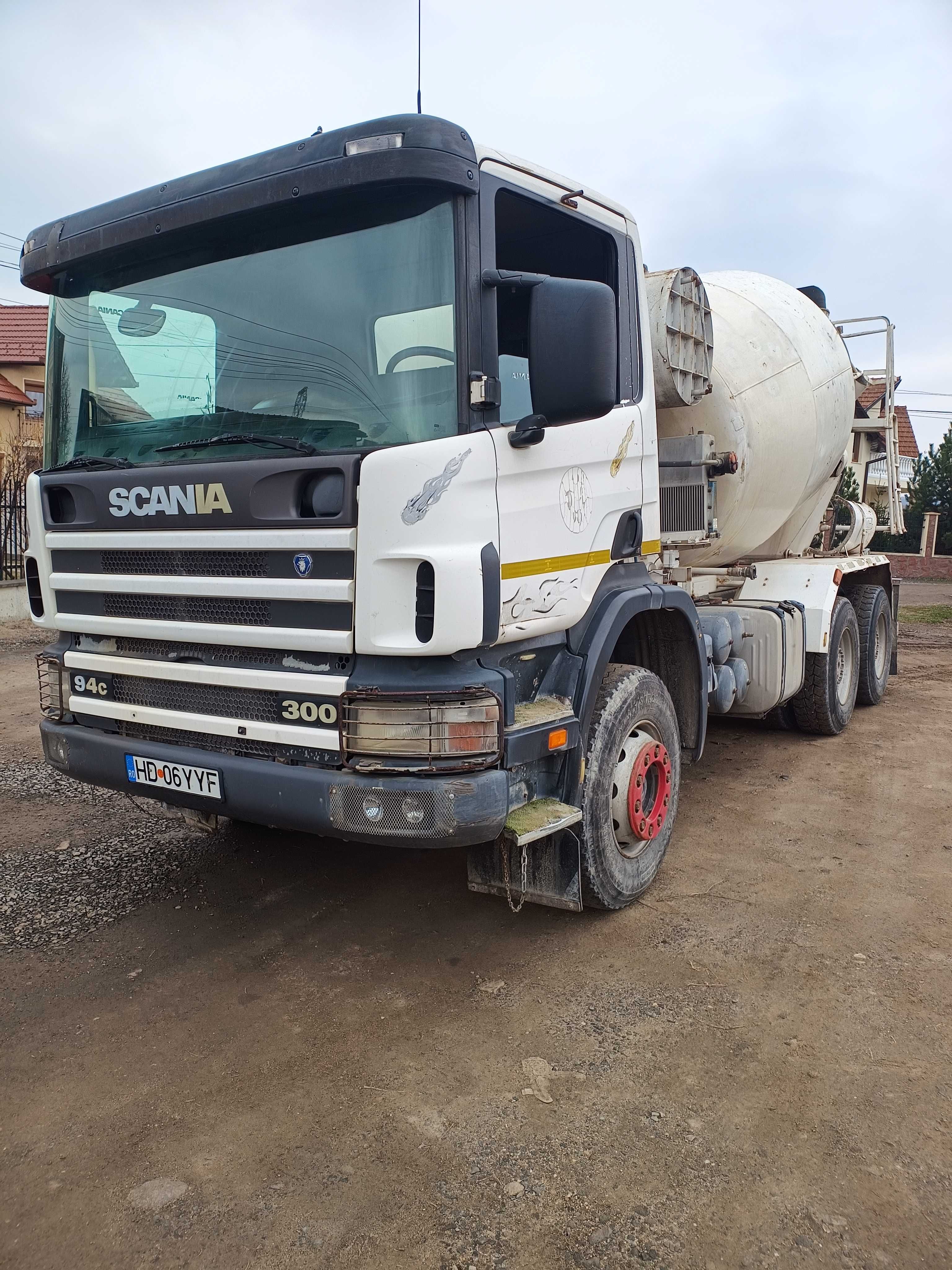 Auto Betonieră Scania 6x4 Cifa